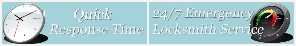 Quick Response Time. 24/7 Emergency Locksmith Service